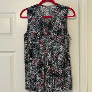 🌷Women’s Croft & Barrow sleeveless dressy work blouse🌷